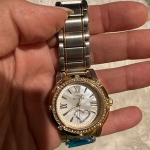 NEW Invicta Watch Heart on Dial - Mother of Pearl Face Steel and Gold